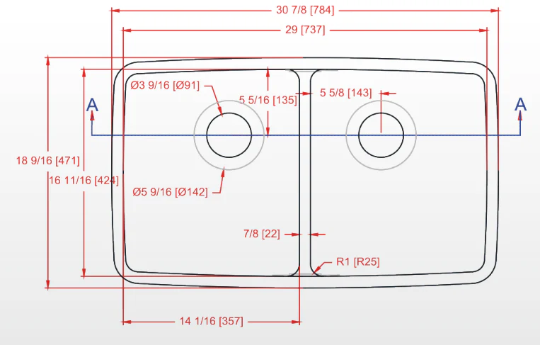 Meganite Sink - KS 7850 (Double) - Image 3